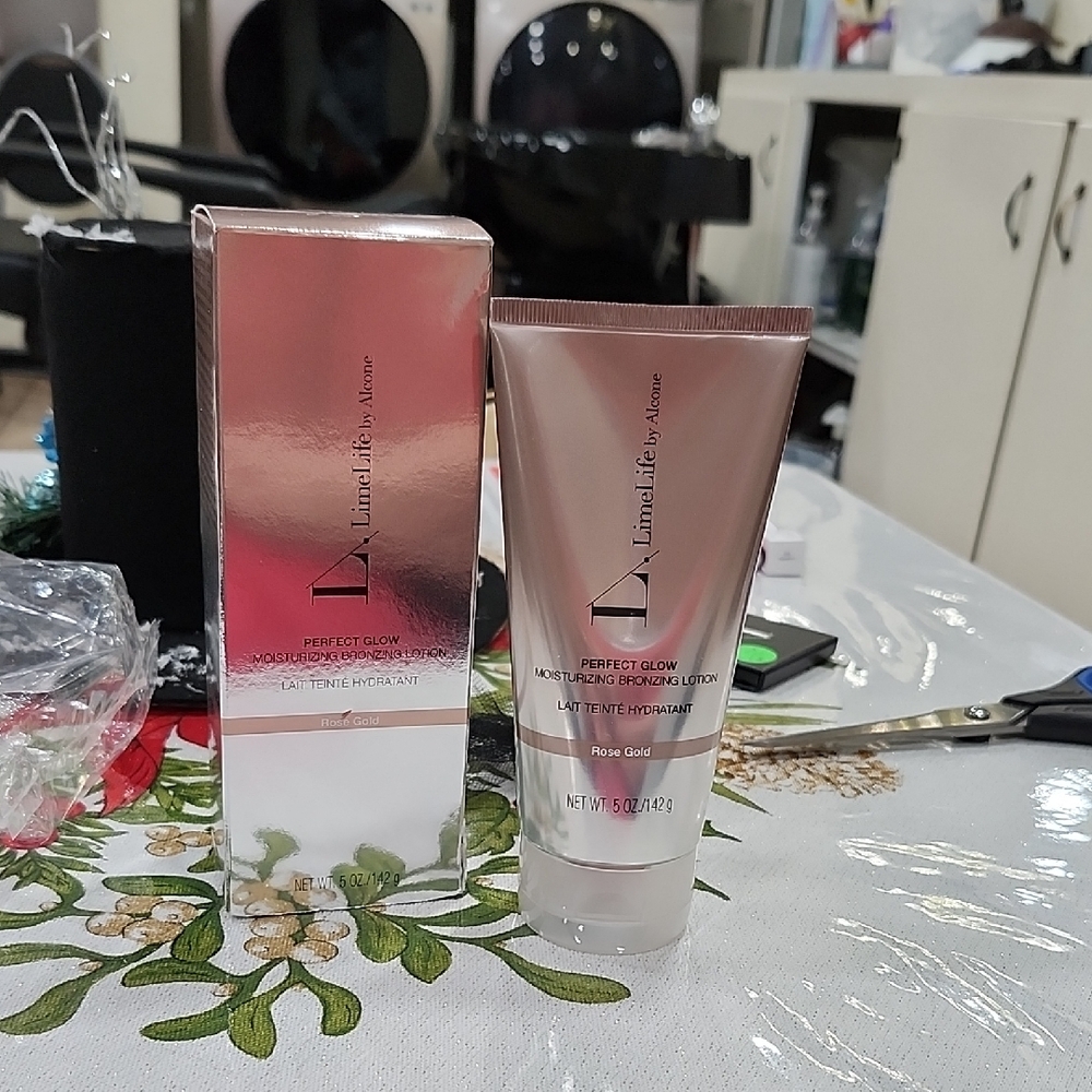 LIMELIFE by ALCONE PERFECT GLOW MOISTURIZING BRONZING LOTION-ROSE GOLD
